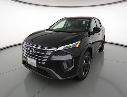 Super Black 2025 Nissan Rogue SV