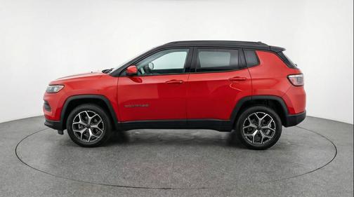 Red Hot Pearlcoat 2025 Jeep Compass Limited