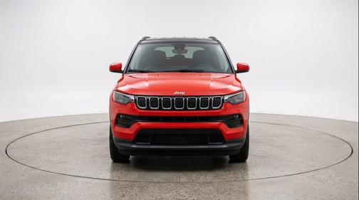 Red Hot Pearlcoat 2025 Jeep Compass Limited
