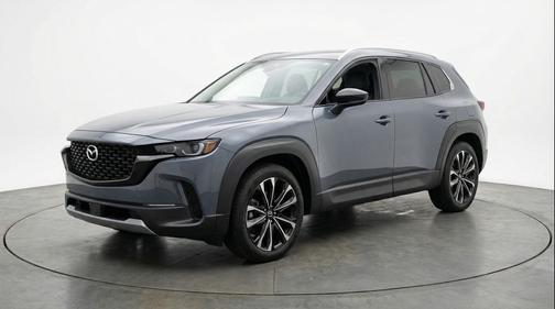 Machine Gray Metallic 2025 Mazda CX-50 Hybrid Premium Plus Package