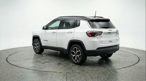 Bright White Clearcoat 2025 Jeep Compass Limited