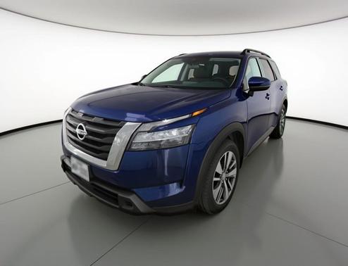 Deep Ocean Blue Pearl 2025 Nissan Pathfinder SV 4WD