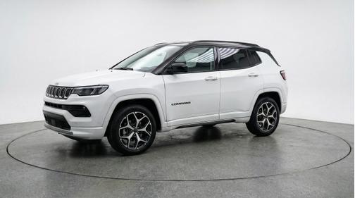 Bright White Clearcoat 2025 Jeep Compass Limited