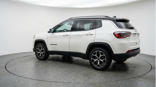 Bright White Clearcoat 2025 Jeep Compass Limited
