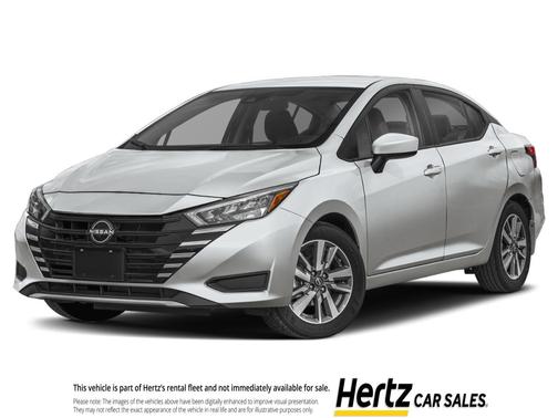 Brilliant Silver Metallic 2025 Nissan Versa 1.6 SV