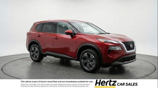 Scarlet Ember Tintcoat 2025 Nissan Rogue SV