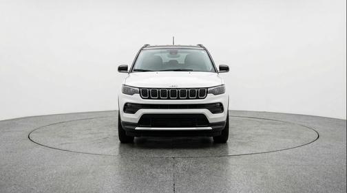 Bright White Clearcoat 2025 Jeep Compass Limited