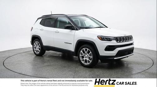 Bright White Clearcoat 2025 Jeep Compass Limited