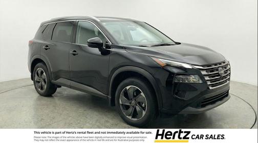 Super Black 2025 Nissan Rogue SV