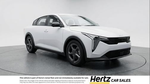 Snow White Pearl 2025 Kia K4 LXS