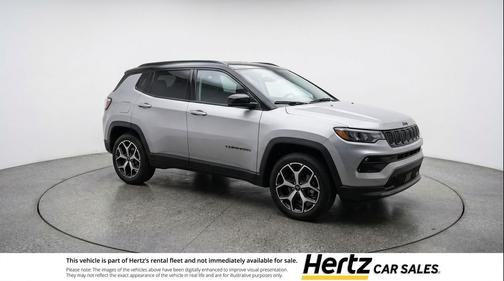 Silver Zynith Metallic Clearcoat 2025 Jeep Compass Limited