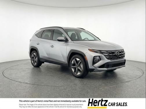 Shimmering Silver 2025 Hyundai TUCSON SEL