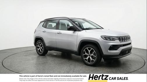 Silver Zynith Metallic Clearcoat 2025 Jeep Compass Limited