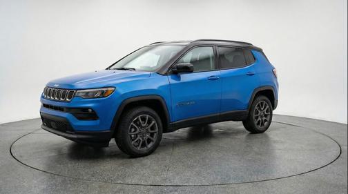 Hydro Blue Pearlcoat 2025 Jeep Compass Trailhawk
