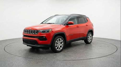 Red Hot Pearlcoat 2025 Jeep Compass Limited