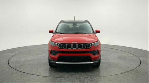 Red Hot Pearlcoat 2025 Jeep Compass Limited