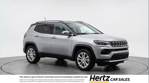 Silver Zynith Metallic Clearcoat 2025 Jeep Compass Limited