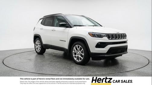 Bright White Clearcoat 2025 Jeep Compass Limited