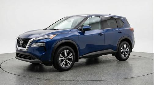 Deep Ocean Blue Pearl 2025 Nissan Rogue SV