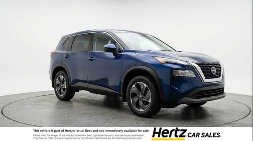 Deep Ocean Blue Pearl 2025 Nissan Rogue SV