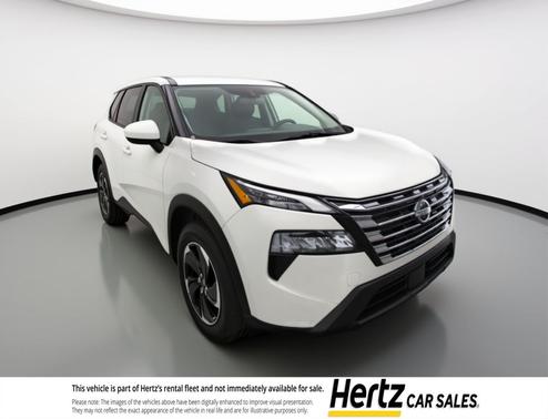 Everest White Pearl Tricoat 2025 Nissan Rogue SV