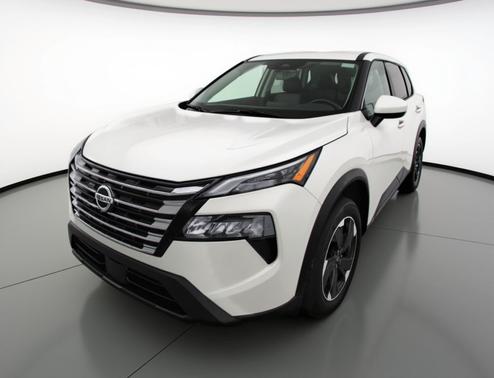 Everest White Pearl Tricoat 2025 Nissan Rogue SV
