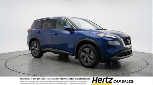 Deep Ocean Blue Pearl 2025 Nissan Rogue SV