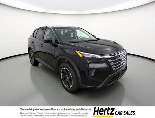 Super Black 2025 Nissan Rogue SV