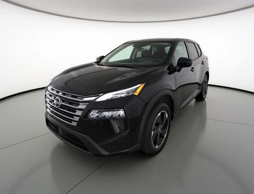 Super Black 2025 Nissan Rogue SV