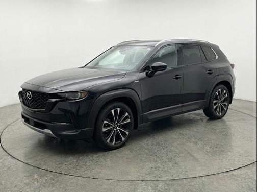 Jet Black Mica 2025 Mazda CX-50 Hybrid Premium Plus Package