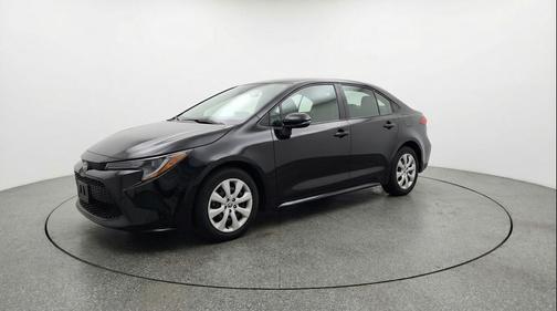 Midnight Black Metallic 2025 Toyota Corolla LE