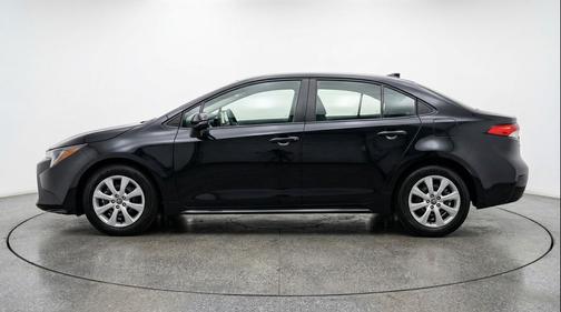 Midnight Black Metallic 2025 Toyota Corolla LE