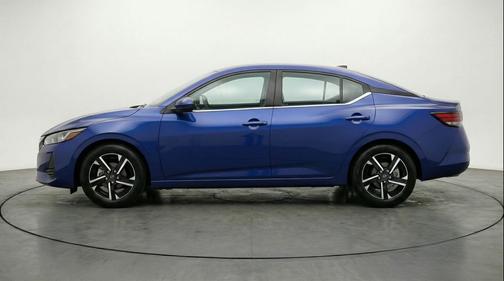 Electric Blue Metallic 2025 Nissan Sentra SV