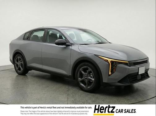 Interstellar Gray 2025 Kia K4 LXS