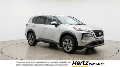 Brilliant Silver Metallic 2025 Nissan Rogue SV