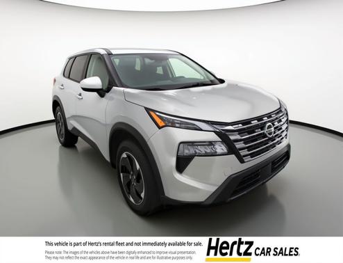 Brilliant Silver Metallic 2025 Nissan Rogue SV
