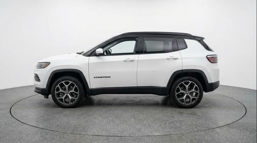 Bright White Clearcoat 2025 Jeep Compass Limited