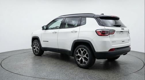 Bright White Clearcoat 2025 Jeep Compass Limited