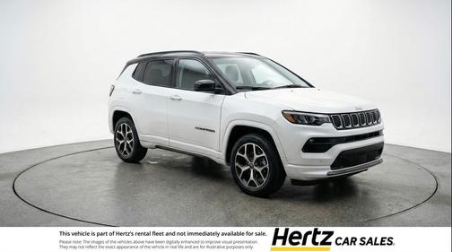 Bright White Clearcoat 2025 Jeep Compass Limited
