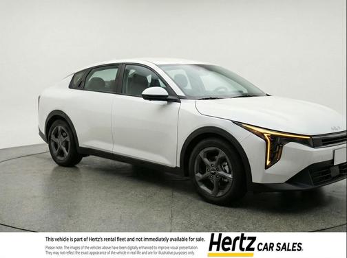 Snow White Pearl 2025 Kia K4 LXS