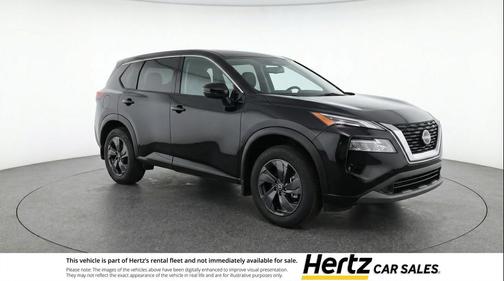 Super Black 2025 Nissan Rogue SV