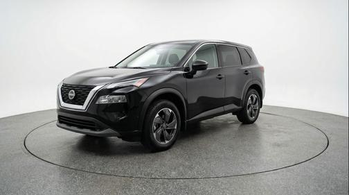 Super Black 2025 Nissan Rogue SV