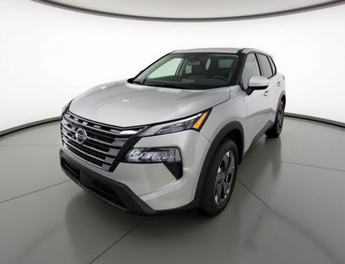 Brilliant Silver Metallic 2025 Nissan Rogue SV