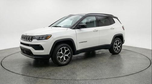 Bright White Clearcoat 2025 Jeep Compass Limited
