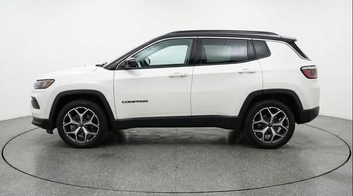 Bright White Clearcoat 2025 Jeep Compass Limited