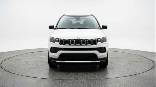 Bright White Clearcoat 2025 Jeep Compass Limited