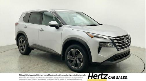 Brilliant Silver Metallic 2025 Nissan Rogue SV