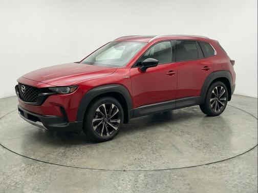 Soul Red Crystal Metallic 2025 Mazda CX-50 Hybrid Premium Plus Package