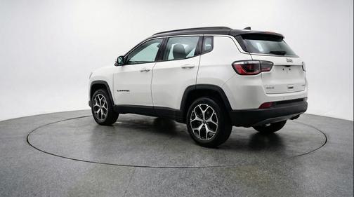 Bright White Clearcoat 2025 Jeep Compass Limited