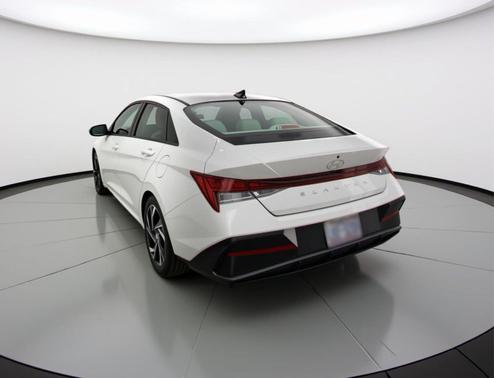 Serenity White 2025 Hyundai ELANTRA SEL